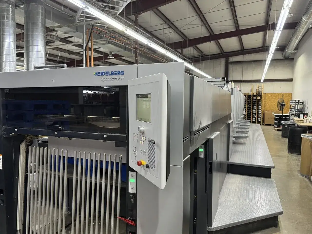 Delivery View of a Heidelberg CX-102